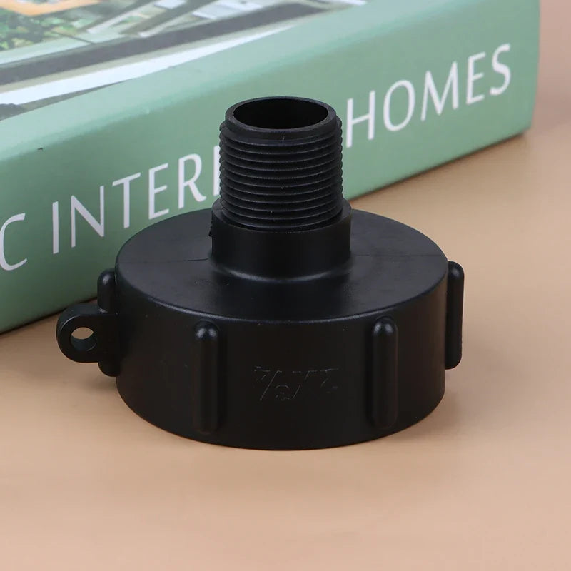 IBC Tank S60 Fine Thread to 2" NPS 3/4" Garden Hose Adapter Garden Hose Adapter Qme
