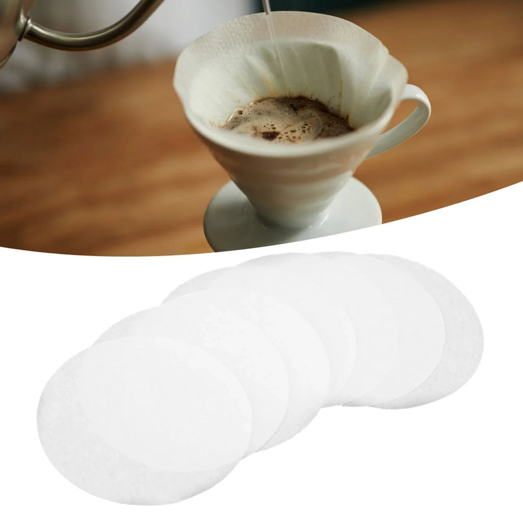 Round Disposable Coffee Filter Papers for Drip Brewing – 350 Pcs Coffee Filter Papers Qme