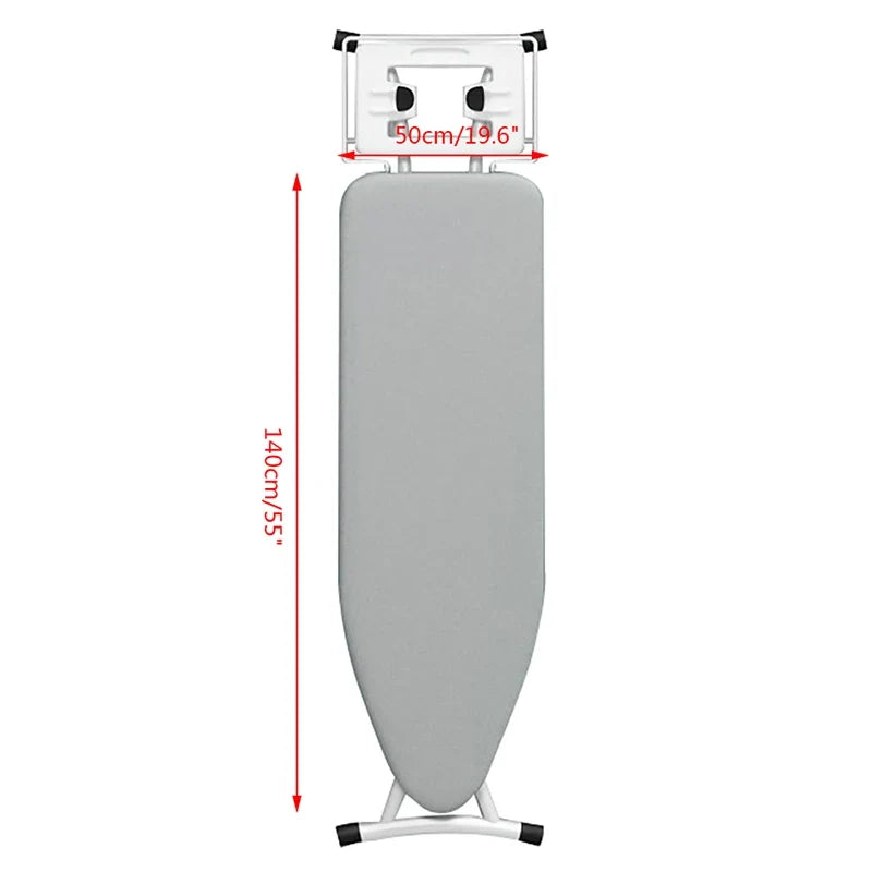 Silver Coated Padded Ironing Board Cover – Universal 140x50cm Ironing Board Cover Qme Large