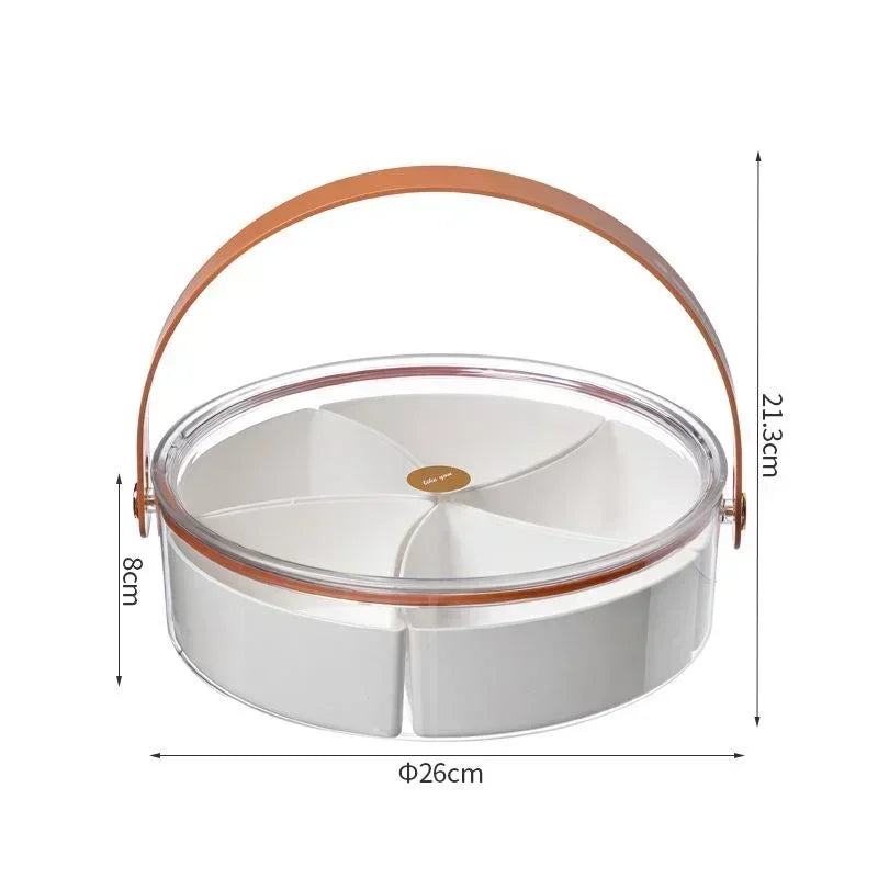 Transparent Dried Fruit & Snack Storage Box with Sealed Lid Snack Storage Box Qme B