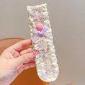 Cute Baby Girls Headband & Bangs Hair Stickers – Princess Style Baby Hair Accessory Qst A2