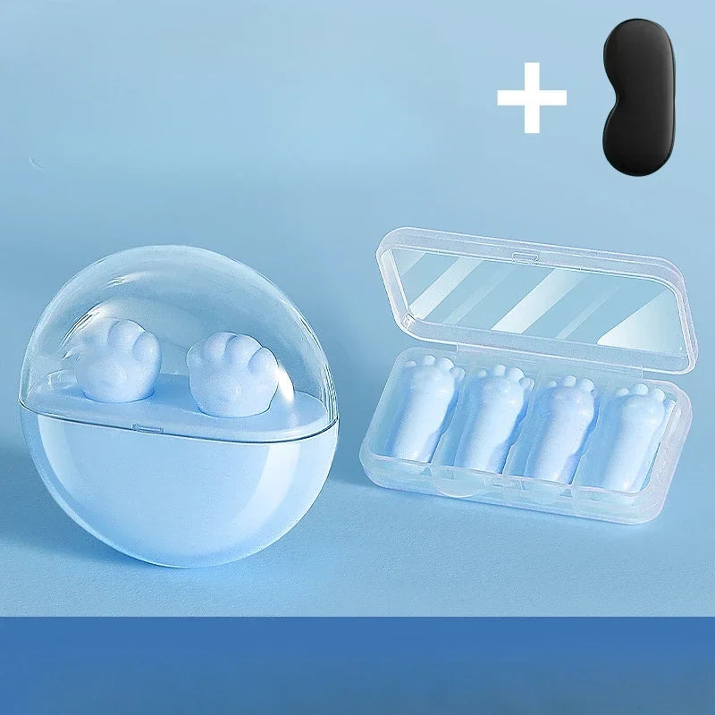 Animal Shaped Sleep Earplugs – Soft Noise Reducing Foam Sleep Earplugs Qme