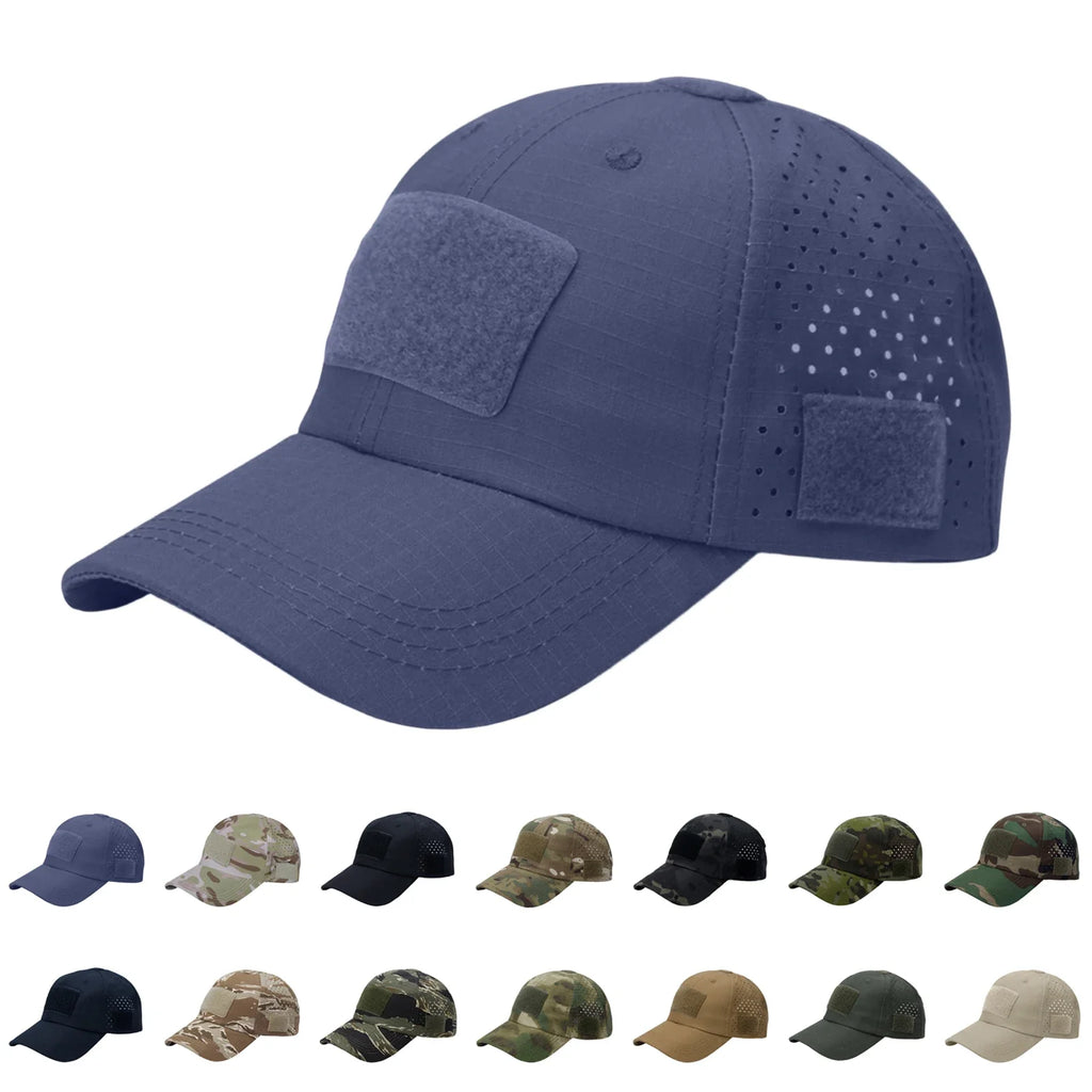 Unisex Breathable Camouflage Baseball Cap | 14 Colors Baseball Cap Qme