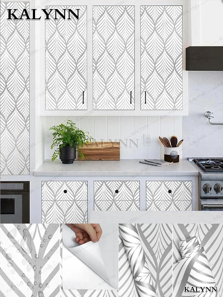 Black Gold Art Deco Self-Adhesive Wallpaper | Geometric PVC Self-Adhesive Wallpaper Qme b 44cmx1m