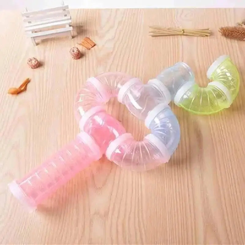 U-Shaped Hamster Cage Tunnel – DIY Plastic Pipe Connector Hamster Cage Tunnel Qme