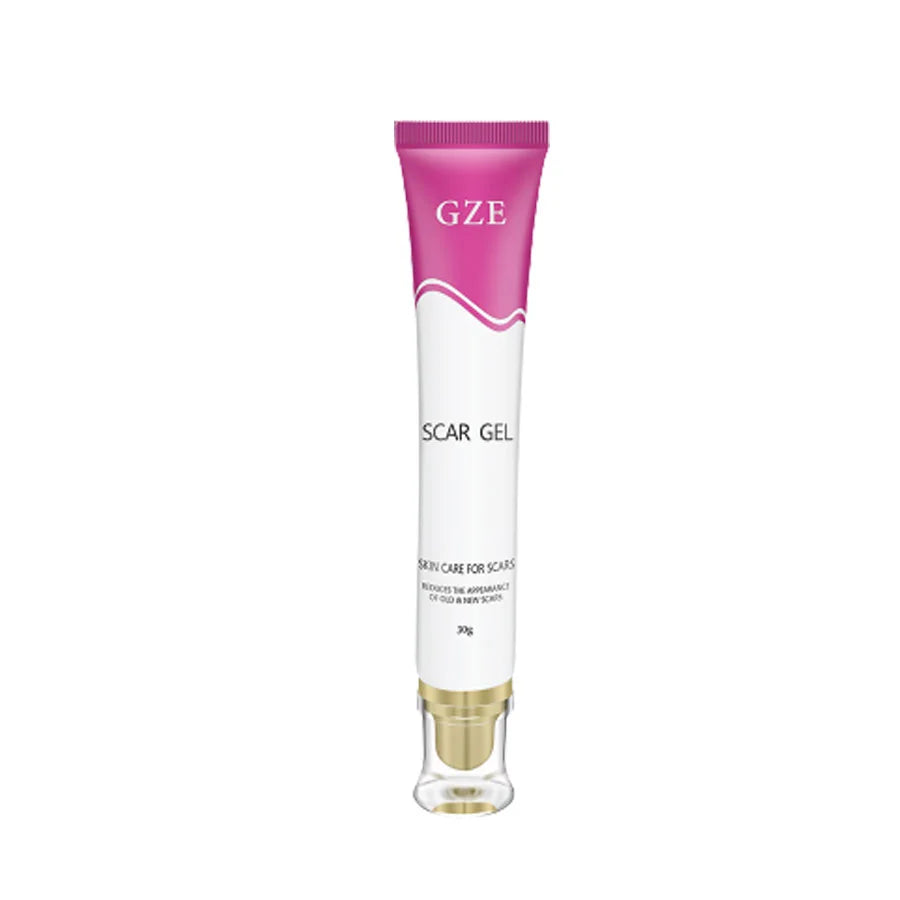 GZE Scar Gel – Allantoin, Vitamin E & Silicone | Non-Greasy Scar Care Gel Qme