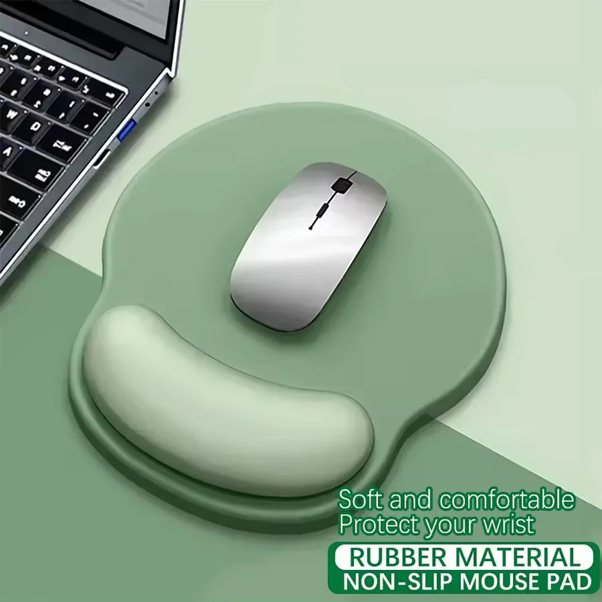 Gradient Thick Anti-Slip Rubber Mouse Pad – 4 Colors Rubber Mouse Pad Qme