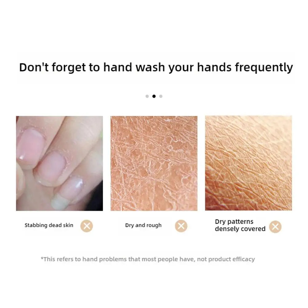 Milk & Honey Hand Mask – Moisturizing & Exfoliating Film Hand Film Mask Qme