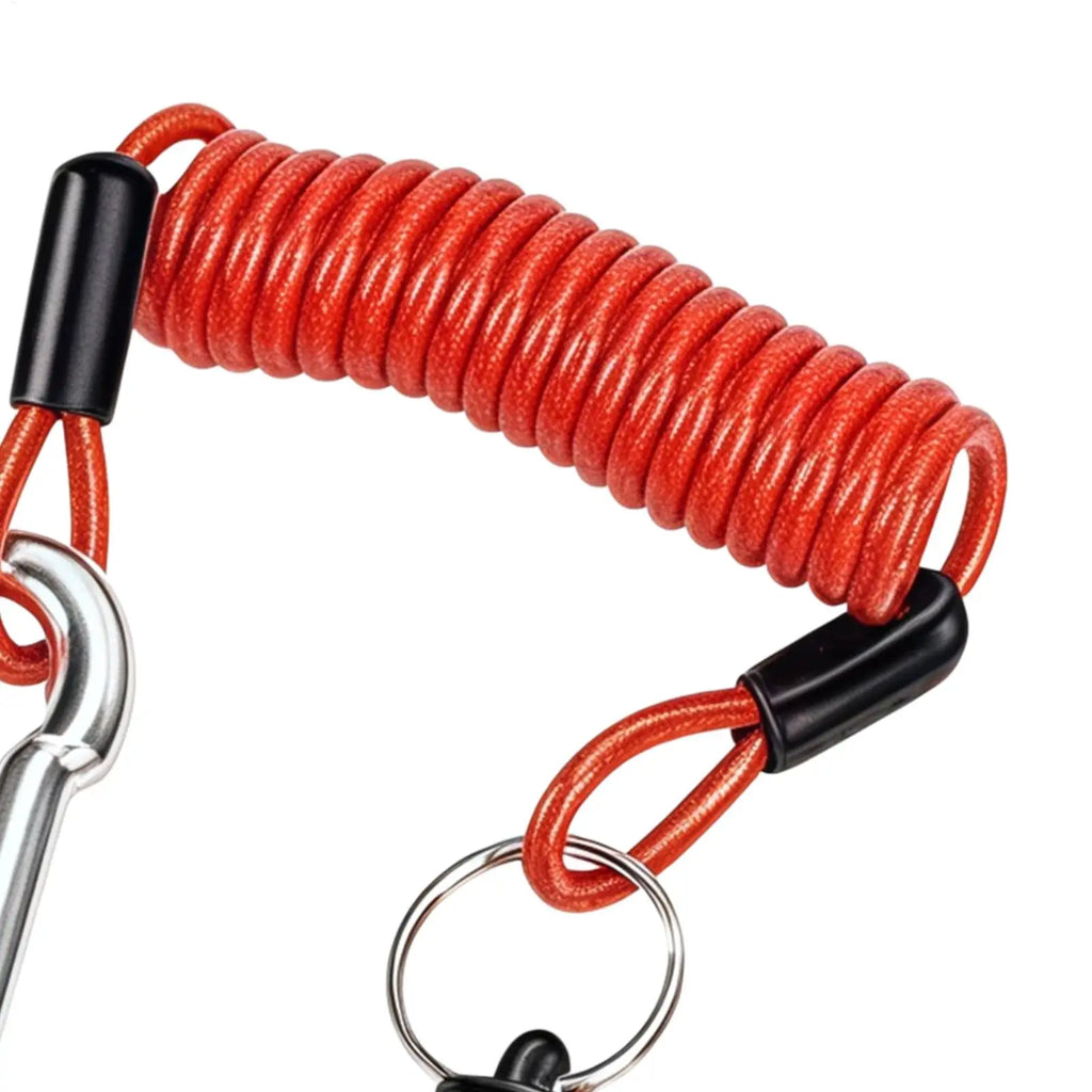 Trailer Breakaway Cable 4FT & 6FT | 304 Stainless Steel Safety Trailer Safety Cable Qme