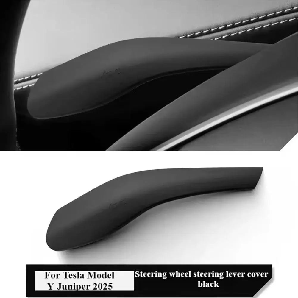 Tesla Model Y 2025 Silicone Steering Wheel & Shifter Cover Steering Wheel Cover Qme