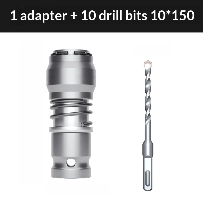 Small Square Interface Converter for Electric Hammer – Alloy Steel Power Tool Adapter Qme A5