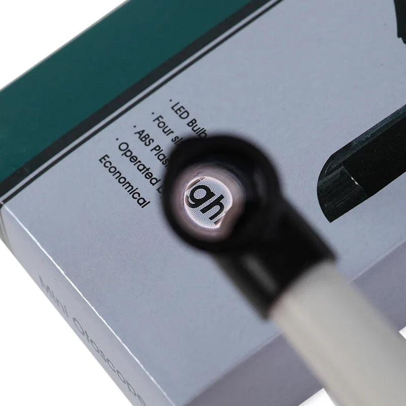 LED Otoscope & Ophthalmoscope Set – 3× Magnification Ear Inspection Diagnostic Otoscope Set Qst