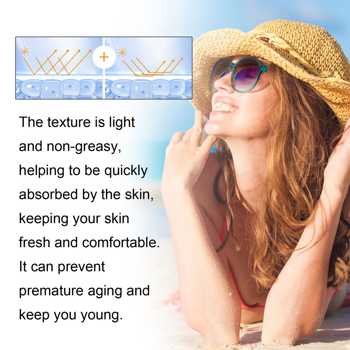Facial Sunscreen Lotion – UV Protection, Moisturizing & Anti-Wrinkle Facial Sunscreen Lotion Qst