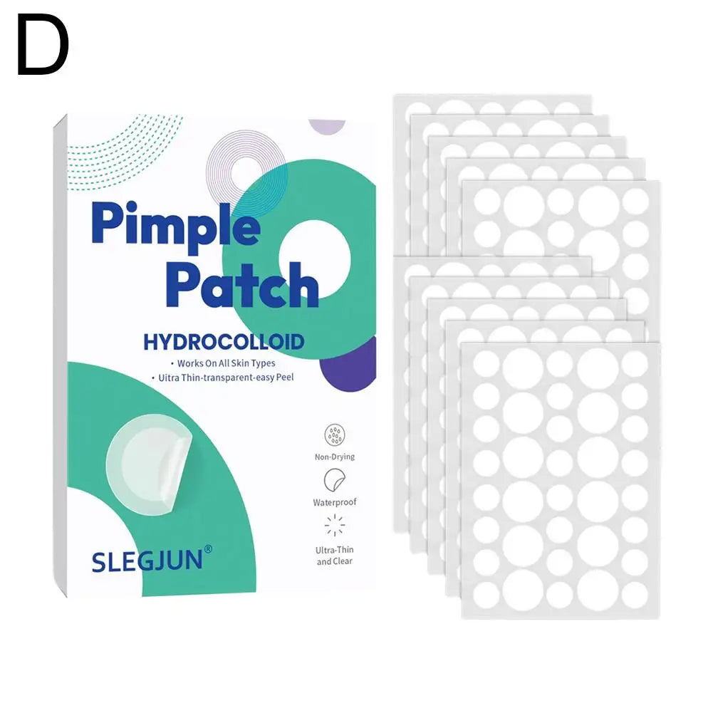 Circular Blemish Patches – 360 pcs, Transparent & Skin Tone Blemish Patches Qme D CN