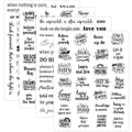 Inspirational Words & Phrases Stickers – 4 Sheets Scrapbooking Craft Sticker Set Qme Default Title
