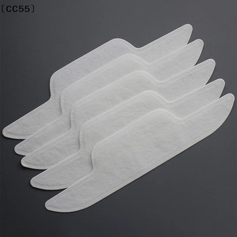 10pcs Disposable Collar Stickers – Anti-Dirty Sweat-Absorbent Collar Protector Stickers Qst