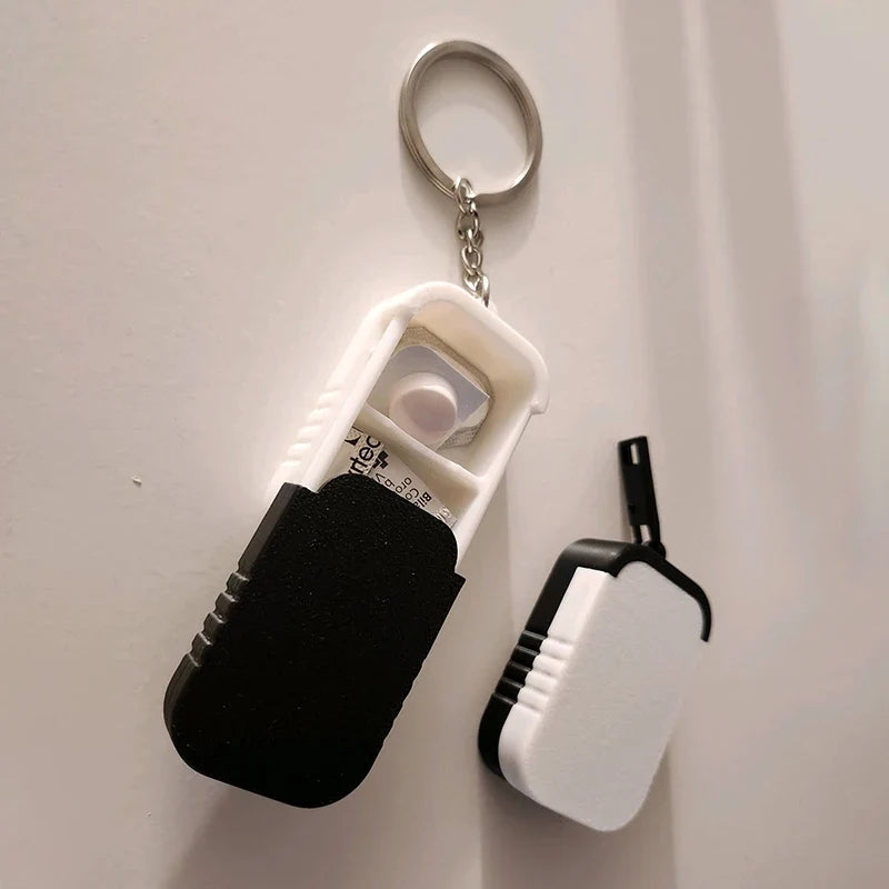 Portable Mini Storage Container for Earrings, Earplugs & Vitamins Mini Storage Container Qme
