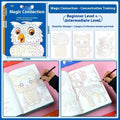 Kids Number Tracing & Coloring Book – 44 Patterns, Ages 3–6 Kids Activity Workbook Qme A2