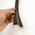 Acoustic Foam S-Shape Weather Seal Strip for Windows & Doors Weather Seal Strip Qme Brown 20M