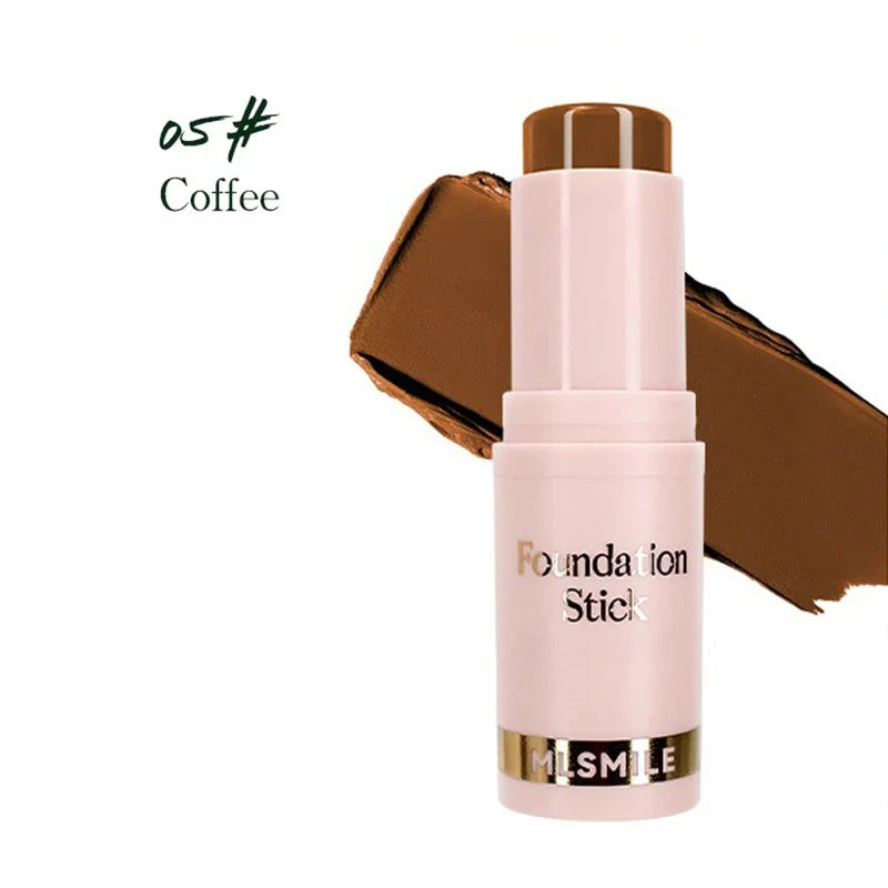 Qme Full Coverage Stick Foundation – Dark Skin Tones, All-Day Stick Foundation Qme 05 Coffee