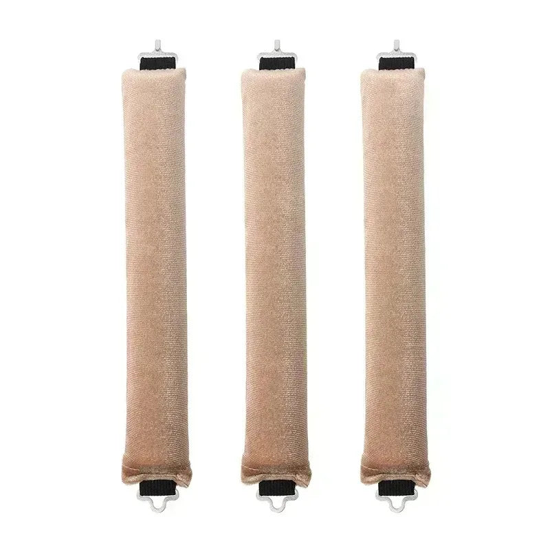 Heatless Hair Curler Headband – No Heat Foam Curling Rod Heatless Hair Curler Qme 3pcs Khaki
