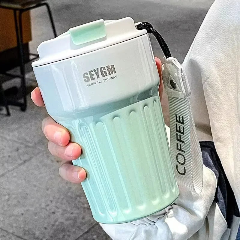 Gradient Vacuum Insulated Tumbler – 304 Stainless Steel 400ml Vacuum Insulated Tumbler Qst Green 400ml