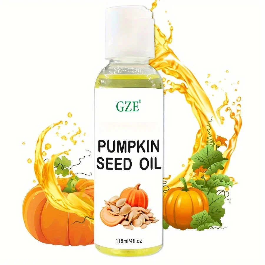 GZE Organic Pumpkin Seed Carrier Oil – Cold Pressed & Pure Carrier Oil Qme