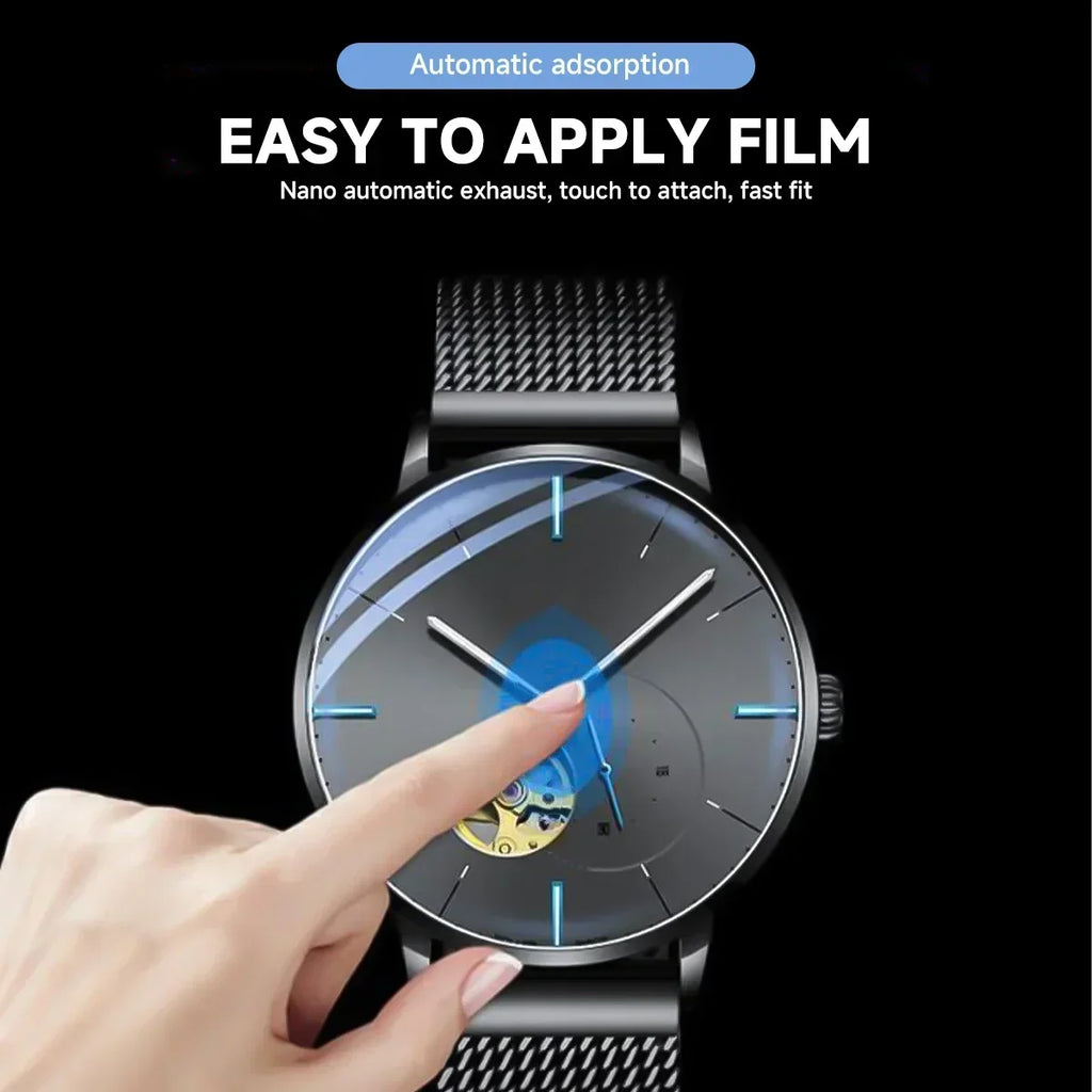 Universal Tempered Glass Smartwatch Screen Protector | 9H Smartwatch Screen Protector Qme