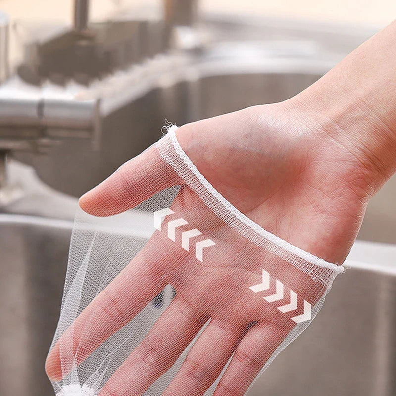 100-Pack Disposable Mesh Sink Strainer Bags – Drain Filter Sink Drain Strainer Bags Qme