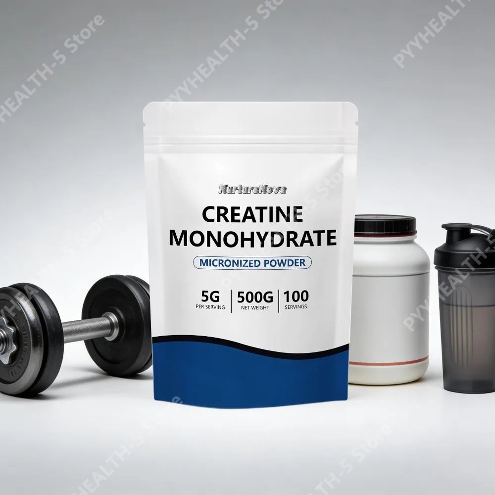 Micronized Creatine Monohydrate Powder 500g | 100 Servings Creatine Supplement Qst