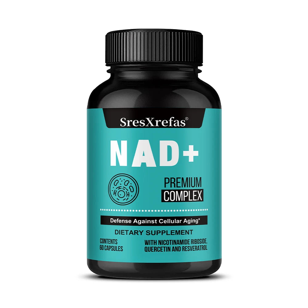 ZENVITALIZE NAD+ Resveratrol Capsules 60ct | Energy & Cellular Health NAD+ Supplement Qst 60 count-1 bottle