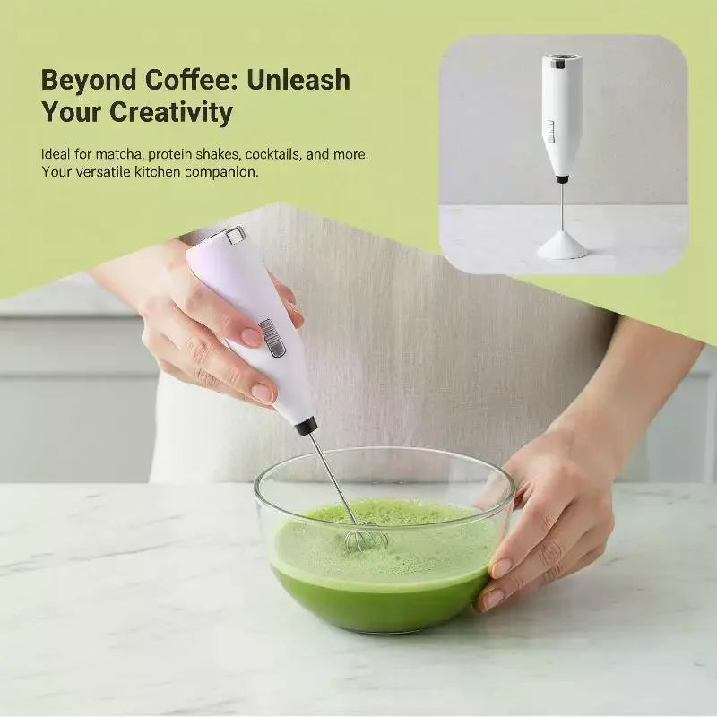 Portable Electric Handheld Egg Whisk – Ergonomic Handle Electric Handheld Whisk Qme