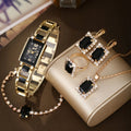 Ladies' Elegant Fashion Watch – Casual & Business Light Luxury Ladies Fashion Watch Qme black