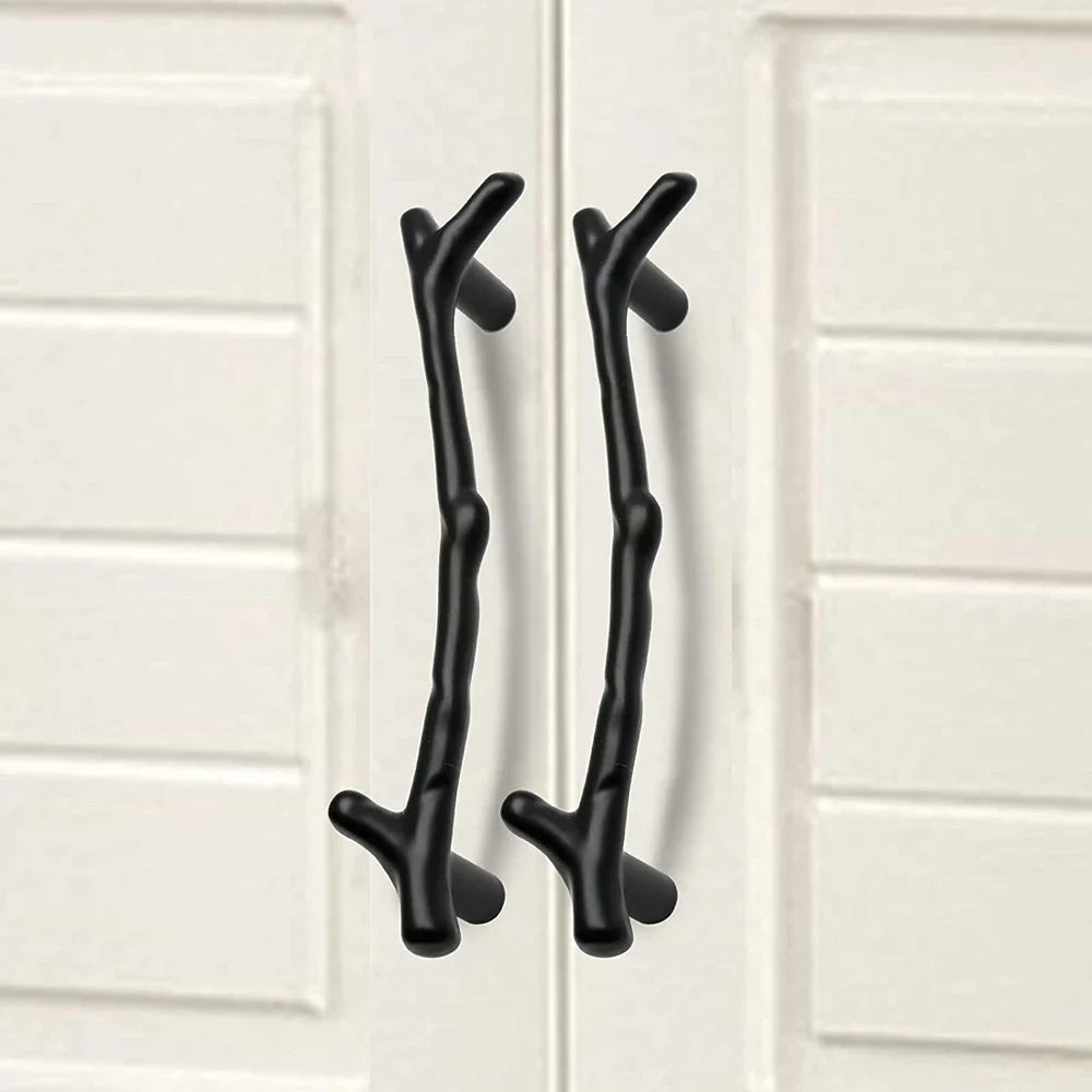 Vintage Tree Branch Cabinet Handle – Zinc Alloy Drawer Pull Cabinet Drawer Handle Qme
