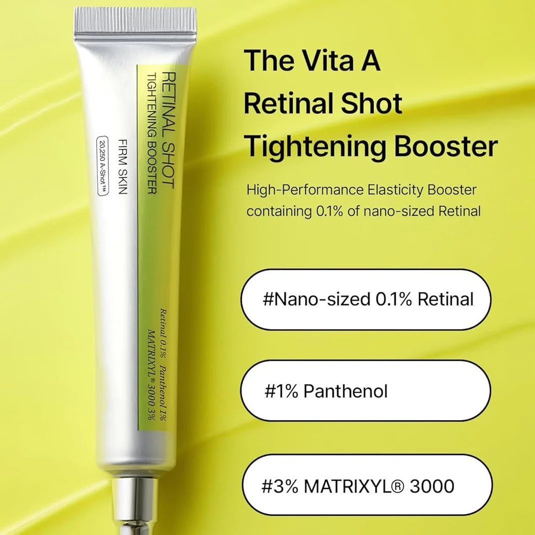 Korean Retinol Vitamin C Face Cream & Eye Serum – PWYUMAN Face & Eye Cream Qst