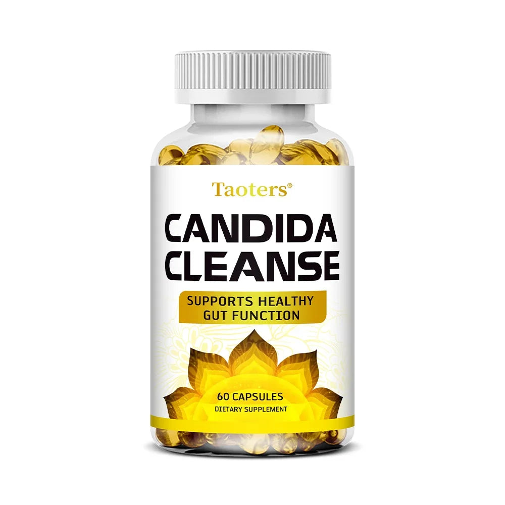 ZENVITALIZE Candida Cleanse – Gut Detox & Digestive Support Digestive Support Supplement Qst 60 count-1 bottle