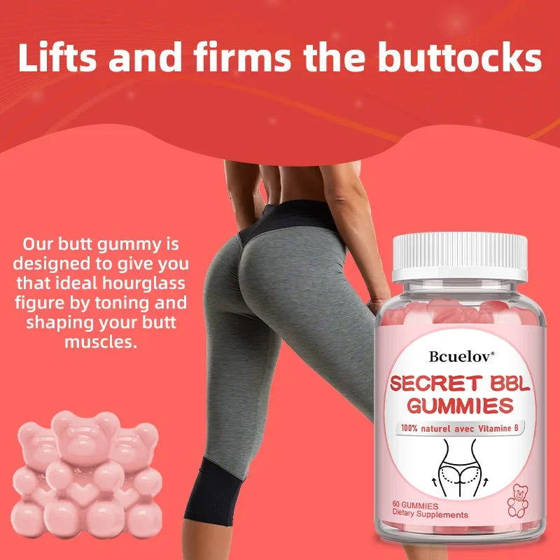 BBL Gummies – Body Sculpting & Energy Capsules, 60 Count Body Sculpting Supplement Qst