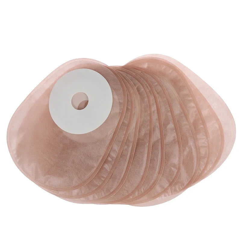 Drainable Disposable Ostomy Bag | Single Pouch Colostomy System Drainable Ostomy Bag Qme one size