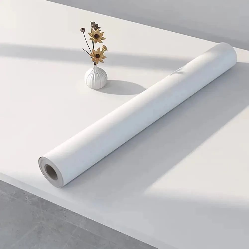 Black Matte Removable Waterproof Peel & Stick Wallpaper Peel & Stick Wallpaper Qme