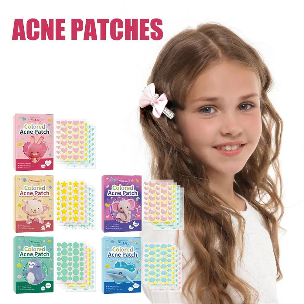 Star Colorful Pimple Patches – 144pc Invisible Spot Stickers Pimple Patch Stickers Qme