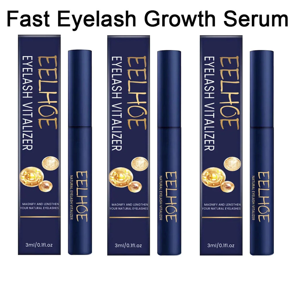 Eyelash Growth Serum – Fuller, Thicker & Longer Lashes in 7 Days Eyelash Growth Serum Qst 3pcs