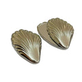 Seashell Compact Mirror – Double-Sided Foldable Metal Travel Mirror Compact Makeup Mirror Qst Default Title