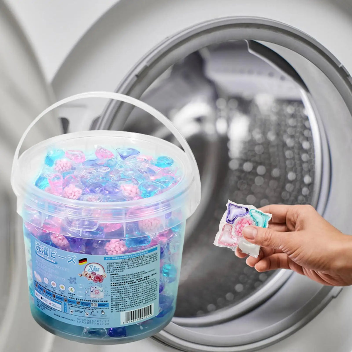 Laundry Pods Deep Cleaning & Color Protection Washing Pods Laundry Pods Qme