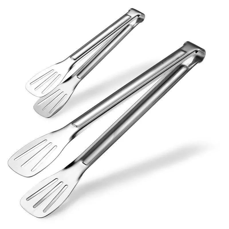Stainless Steel Food Tongs – BBQ, Salad & Meat Serving Kitchen Serving Tongs Qme