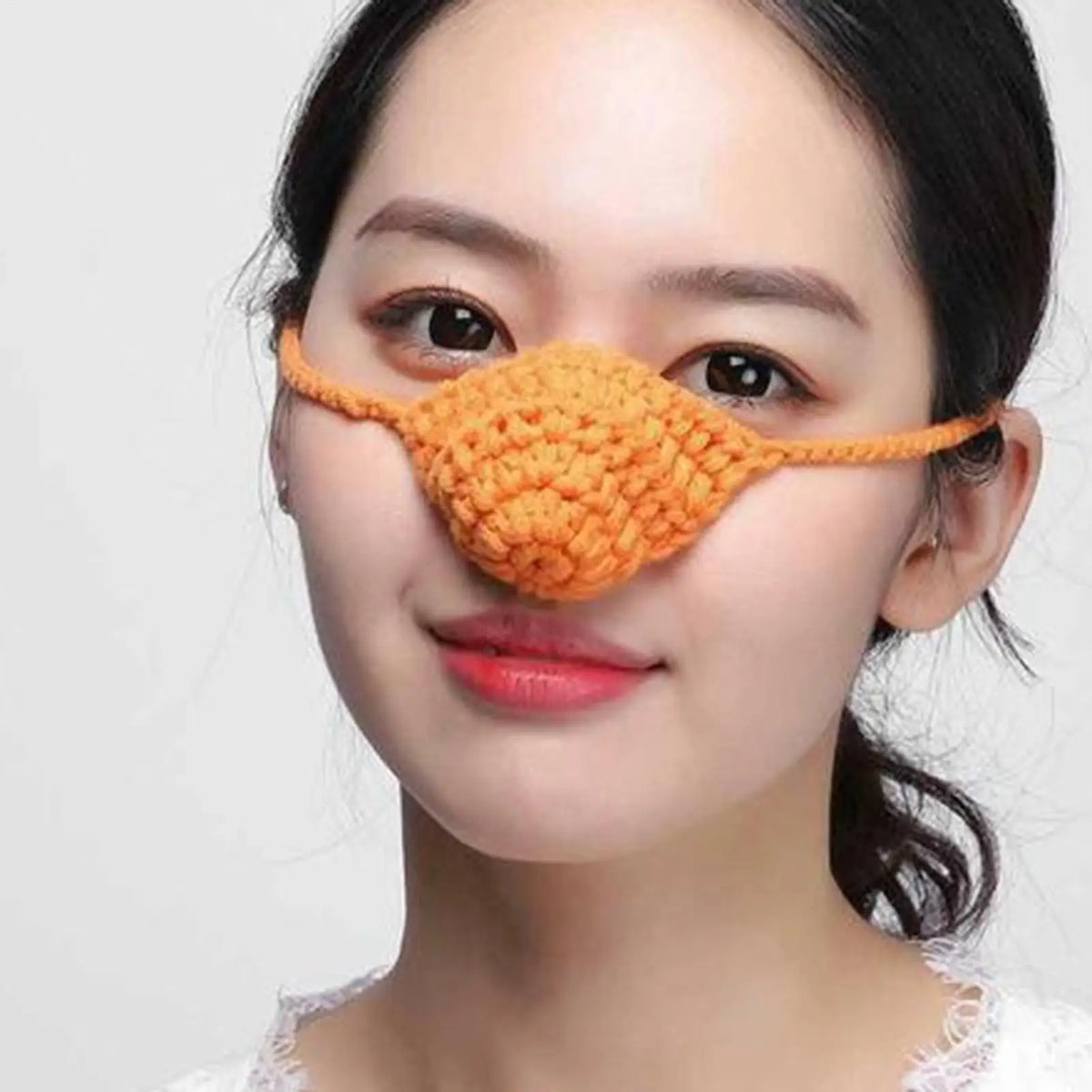 Wool Nose Warmer Cover – Funny Winter Outdoor Nose Guard Winter Nose Warmer Qme