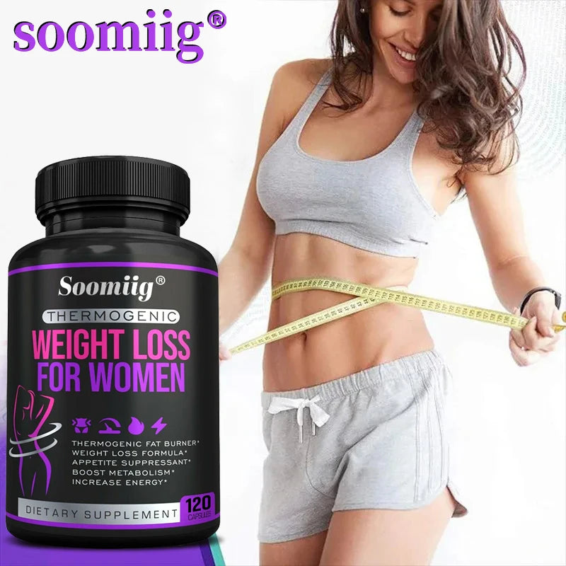 SOOMIIG Nighttime Metabolism Support Capsules 120ct Metabolism Support Supplement Qst