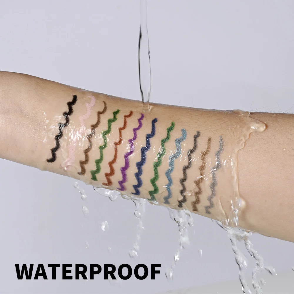 Lakerain Waterproof Eyeliner Pen – Quick-Dry & Long-Lasting Eyeliner Pen Qst