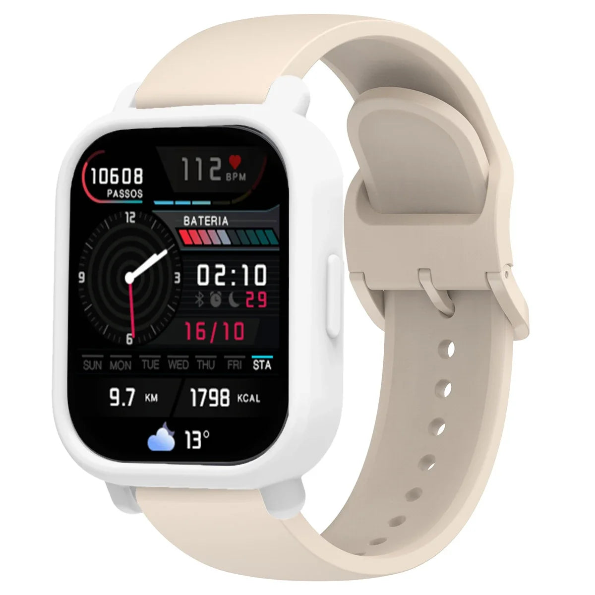 Silicone Strap & Case for Redmi Watch 5 Lite & Active – 37 Colors