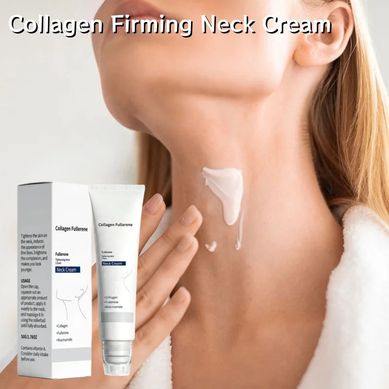 Roller Massage Neck Cream 50g – Moisturizing & Firming Neck Cream Qst