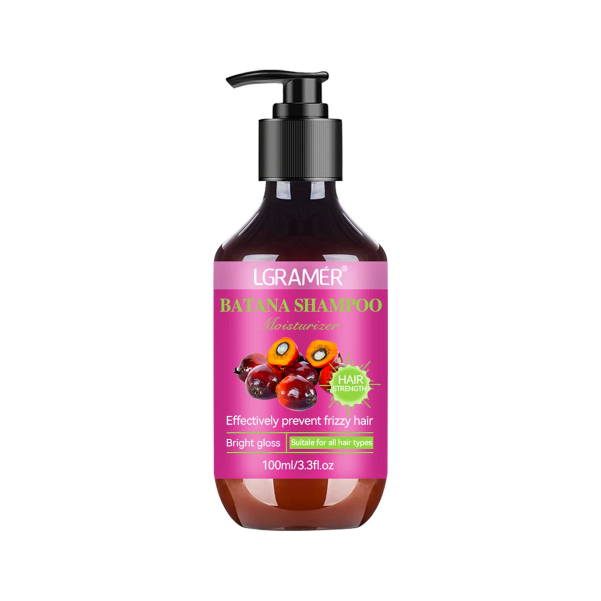 LGRAMER Batana Shampoo – Oil Control & Nourishing for All Hair Nourishing Shampoo Qst A